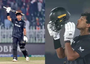 Rachin Ravindra Makes History with Debut World Cup & Champions Trophy Century 2025