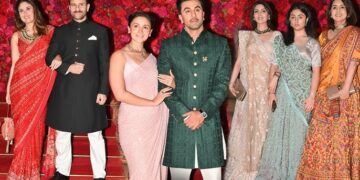 The Kapoor Family Steals the Spotlight at Aadar Jain’s Wedding with a Show-Stopping Dance Performance 🎉💃