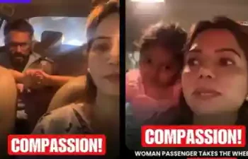 Heroic Act: Passenger Takes the Wheel as Uber Driver Falls Ill, Ensures Safety 2025