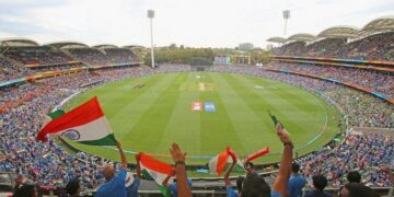 Dubai Dazzles in Blue: Indian Fans Celebrate Victory in Style