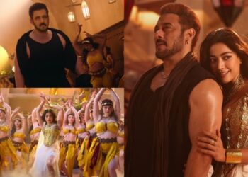 Salman Revisits Tiger Era, Rashmika Dazzles as Apsara in Sikandar Naache Te
