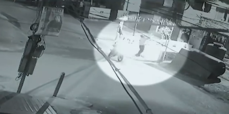 Amritsar Temple Blast Caught on CCTV: Two Men on Bike Hurl Explosives