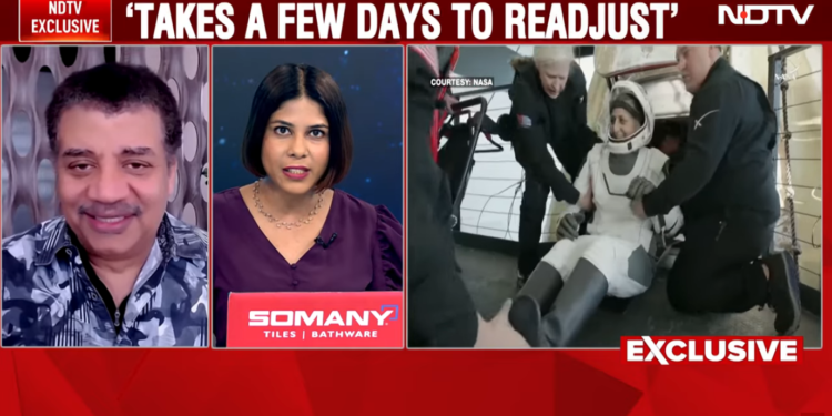 Why Neil deGrasse Tyson Has No Sympathy for Sunita Williams – Exclusive