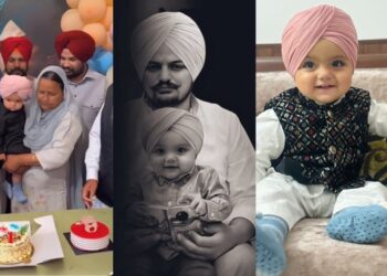 Sidhu Moosewala’s Brother Celebrates 1st Birthday with Family, Ex-CM Channi Joins