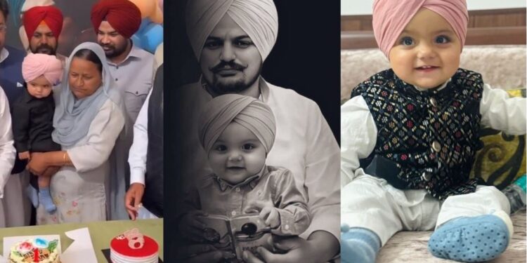 Sidhu Moosewala’s Brother Celebrates 1st Birthday with Family, Ex-CM Channi Joins