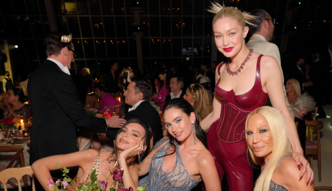 Dua Lipa, Gigi Hadid & EmRata Pay Tribute as Donatella Versace Steps Down