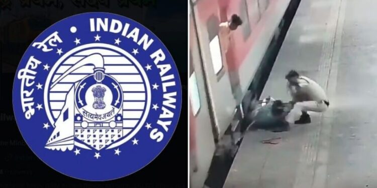 Heroic Rescue: Woman Saved by Railway Guard After Falling Near Tracks at Borivali Station