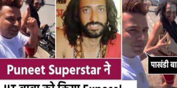 Puneet Superstar Accuses IIT Baba of !llegal Substances, Sparks Online Uproar