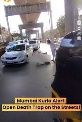 Dangerous Open Pit in Kurla, Mumbai Threatens Lives — Urgent Action Needed