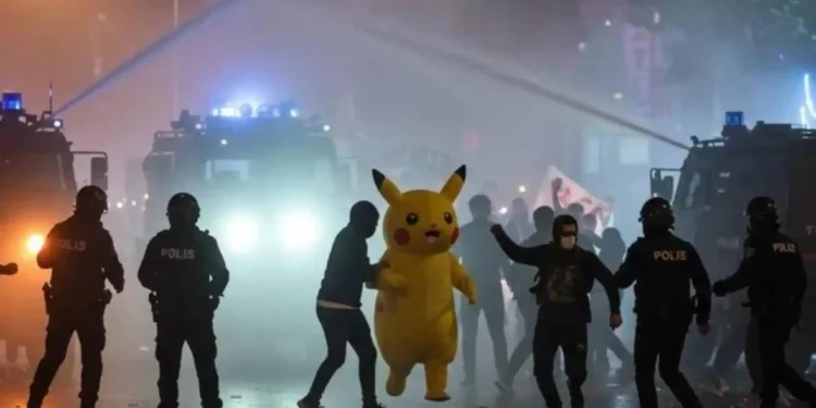 Pikachu Protest: Costumed Demonstrator Outruns Police Amid Mass Unrest in Turkey 2025