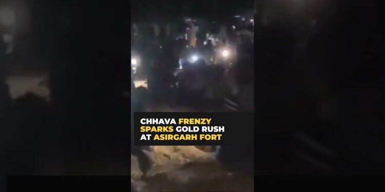 Villagers Dig for Gold Near Asirgarh Fort After Chhava Film Sparks Treasure Rumors