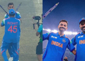 Kohli & Sharma Celebrate Champions Trophy Win with Stump Dandiya Dance
