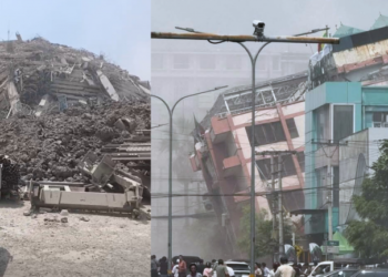 Powerful 7.7 and 6.4 Magnitude Earthquakes Strike Myanmar, Historic Ava Bridge Collapses