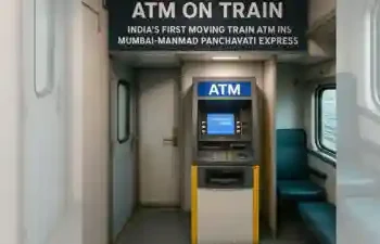 Cash on Wheels: Panchvati Express Becomes India's First Train Equipped with an ATM