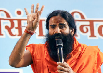 Baba ramdev at inauguration ceremony of patanjali mega food and herbal park