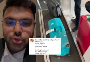 Passenger Accuses IndiGo Airlines of Scamming Flyers with Faulty Weighing Scales, Sparks Outrage on Social Media April 9, 2025 — New Delhi