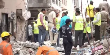 Four Dead, 14 Rescued in Delhi’s Mustafabad Building Collapse; Rescue Operations Ongoing