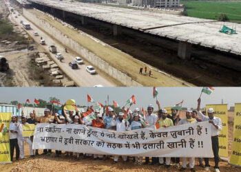 India’s Costliest Expressway Crumbles After First Storm: ₹250 Crore/km Project Faces Safety Scandal