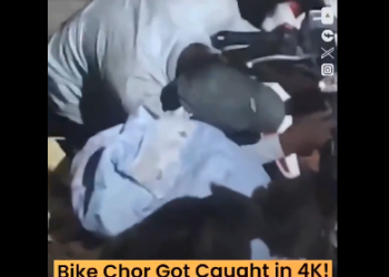 Bike Thief Caught in 4K: Locals Chase Down Suspect in Broad Daylight Drama Gone Viral