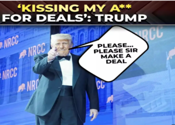 Trump Mocks World Leaders Over Tariff Talks, Says Countries Are “Kissing My A**”