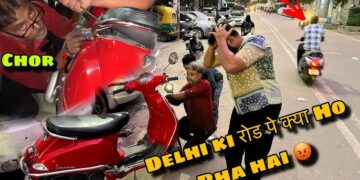 Scooty Stolen in Seconds: CCTV Captures Daring Daylight Theft in Lucknow 2025