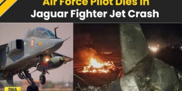 Tragedy in Jamnagar: Indian Air Force Jaguar Fighter Jet Crashes Near Suvarda Village