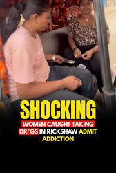 Shocking Video from Malwani: Women Caught Consuming Drugs in Auto, Claim It’s Cheaper Than Vada Pav 2025