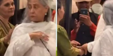 Jaya Bachchan Loses Her Temper at Fans Asking for Photos During Manoj Kumar's Prayer Meet