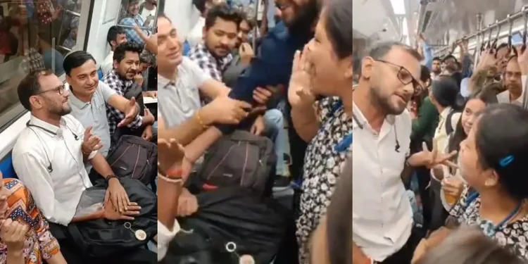 Delhi Metro Showdown: Woman Demands Man Vacate Seat, Sparks Heated Debate on Gender and Etiquette 2025