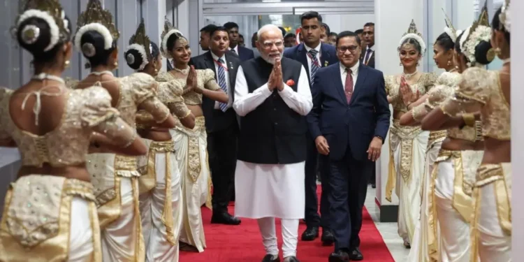 PM Modi Receives Historic Welcome in Colombo as India-Sri Lanka Strengthen Ties