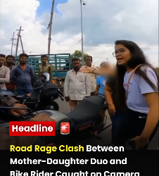 Slippers Fly in Viral Road-Rage Showdown as Mom-Daughter Duo Steal the Spotlight 2025