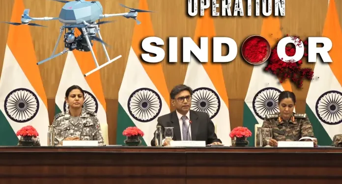 Special briefing on operation sindoor may 09 2025 1 14 screenshot