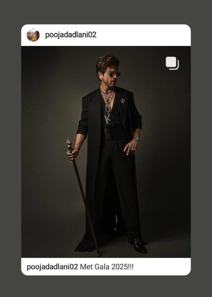 Met Gala 2025: Shah Rukh Khan Makes a Regal Debut, Steals the Spotlight with Style and Charisma