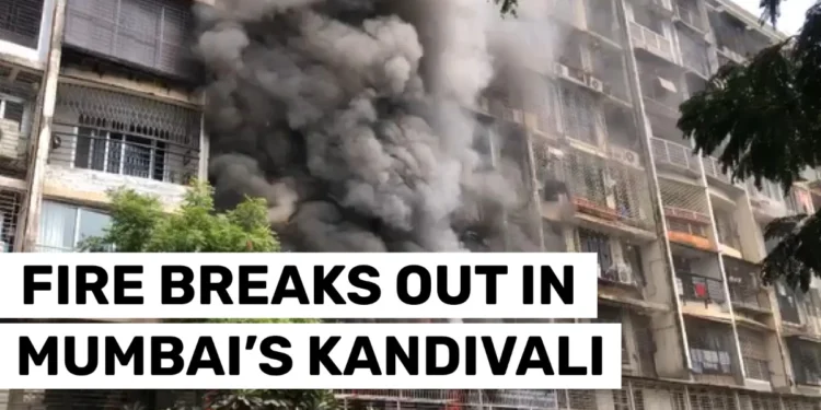 Fire Erupts at Kandivali Industrial Estate in Mumbai; No Casualties Reported May10,2025