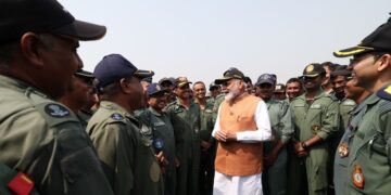 PM Modi Honors Bravehearts: Visit to Adampur Airbase Inspires Nation 2025