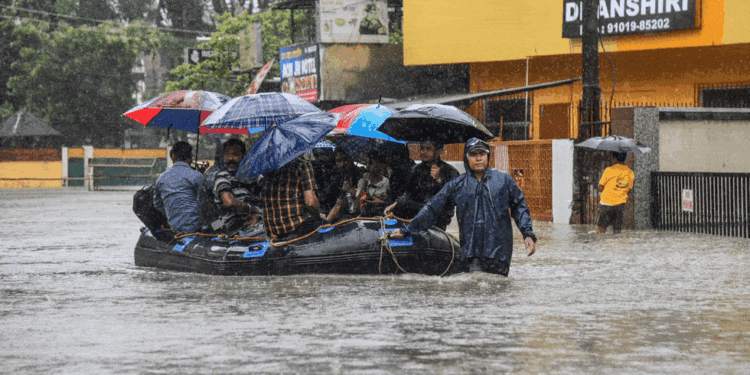 PM Modi Assures Support as Northeast Floods Ravage Homes, Affect Lakhs; Speaks to Assam, Sikkim CMs, Manipur Governor 2025