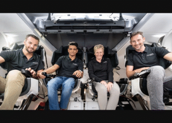 SpaceX’s Axiom-4 Set for Takeoff: 90% Weather Favorability Sparks Optimism for Private Space Mission