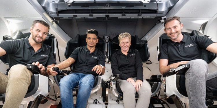 SpaceX’s Axiom-4 Set for Takeoff: 90% Weather Favorability Sparks Optimism for Private Space Mission