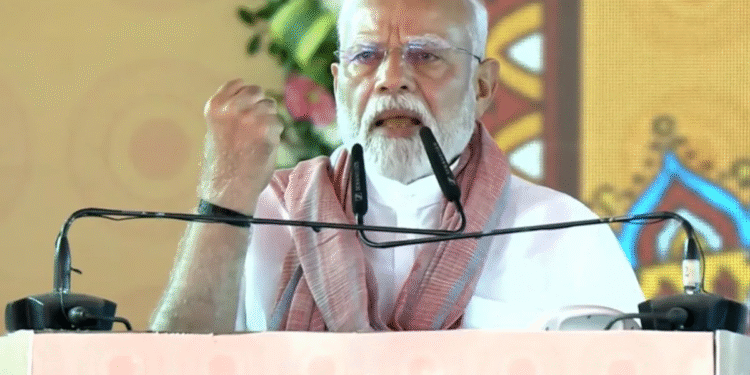 PM Modi, speaking from Katra, condemned the Pahalgam terror attack and accused Pakistan of targeting 'Insaniyat' and 'Kashmiriyat'. He reaffirmed that such attacks won’t stop development in Jammu & Kashmir. Here are 5 key takeaways.