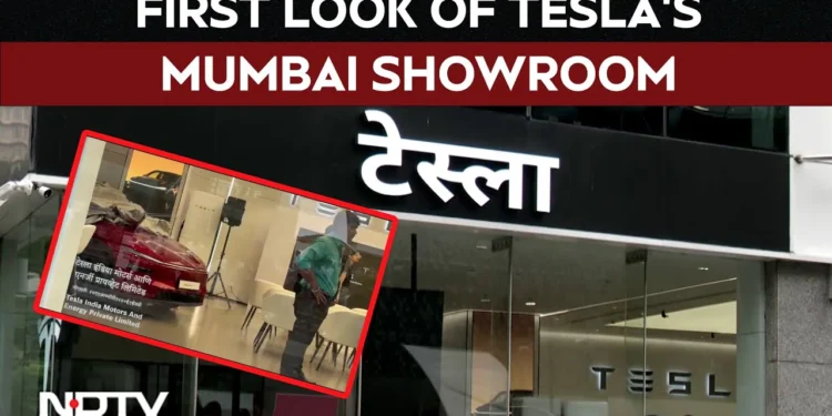Tesla Debuts in Mumbai with First Showroom, Launches Model Y 2025