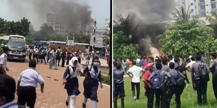 Bangladesh Air Force Jet Crashes Into Dhaka School Building, Leaving One Dead 21 May