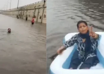 Delhi Waterlogging: AAP Targets BJP With 'Water Sports' Jibe After Viral Video Surfaces 23 May