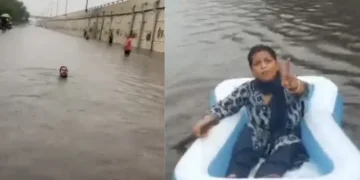 Delhi Waterlogging: AAP Targets BJP With 'Water Sports' Jibe After Viral Video Surfaces 23 May