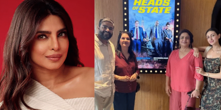Priyanka Chopra's Mom Madhu Hosts Grand ‘Heads Of State’ Screening in Mumbai | 50+ Celebs Attend