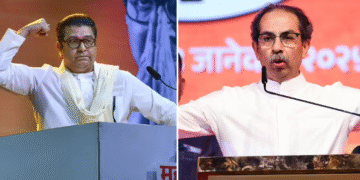 After 20 Years, Thackeray Brothers Reunite on Stage at Massive ‘Victory Rally’ Attended by 1 Lakh+ Supporters