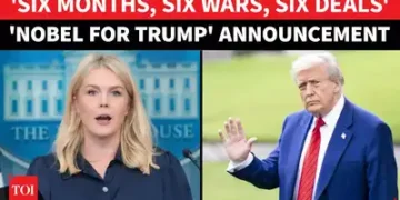 White House: Trump Played Key Role in Reducing India-Pakistan Conflict, Deserves Nobel Peace Prize 1 AUGUST