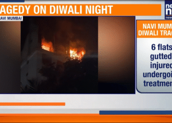 Fire at Navi Mumbai building on Diwali night kills four, including 6-year-old