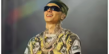 Rapper Central Cee marks his debut in Rolling Loud India, Mumbai, wearing a Mahadev tee, and fans are raving about his choice of attire