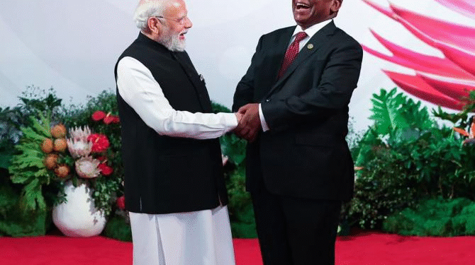 Maybe we would have run away: Ramaphosa's banter with PM Modi on hosting G20